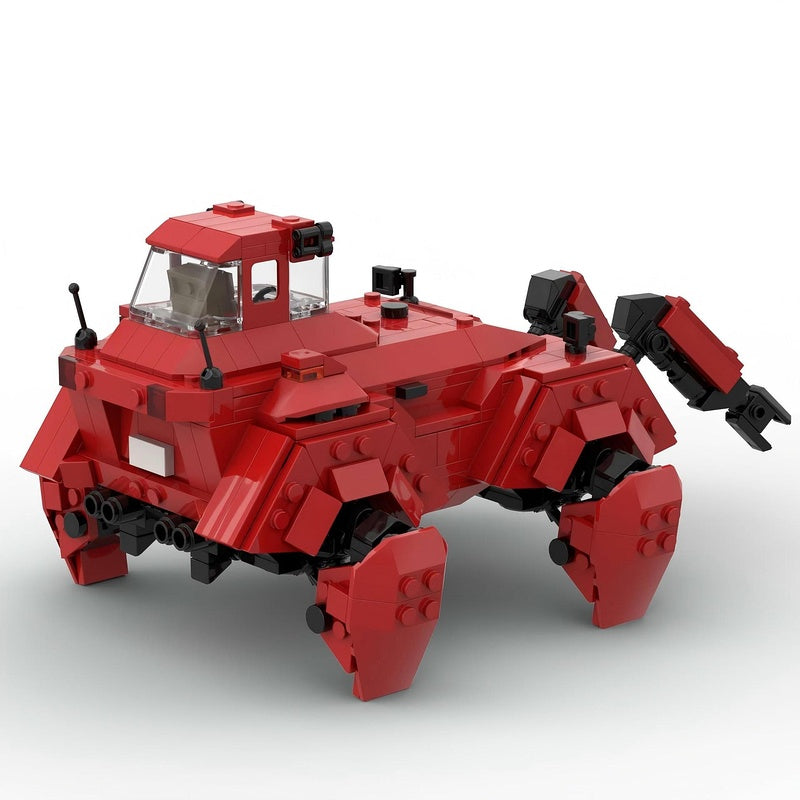 Grimdark Future Space Military Rover Building Kit | Compatible MOC - 3