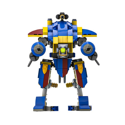 Grimdark Knight Mech Walker Building Kit | LEGO-Compatible MOC - 3
