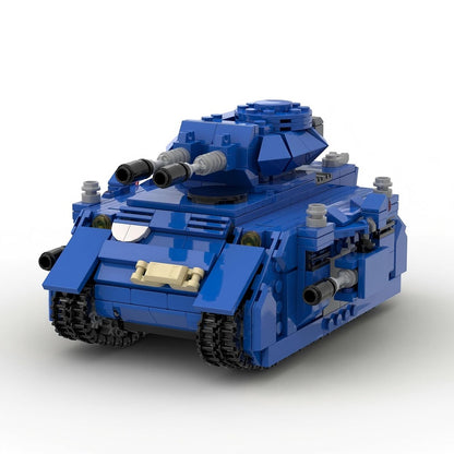 Grimdark Sci-Fi Main Battle Tank Building Kit | LEGO-Compatible MOC - 3