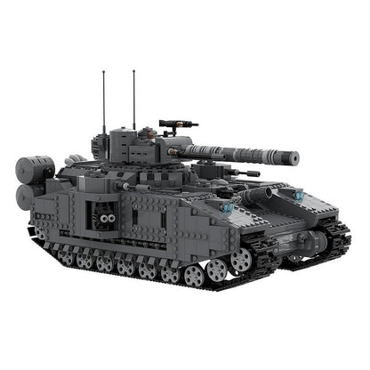 Grimdark Sci-Fi Super Heavy Tank MOC Building Kit - 2