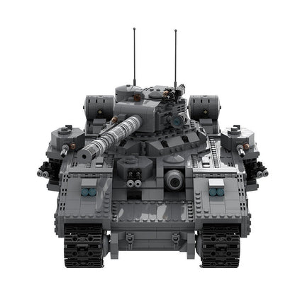 Grimdark Sci-Fi Super Heavy Tank MOC Building Kit - 6