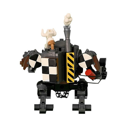 Grimdark Space Orc Mecha MOC Building Kit | Sci-Fi Combat Robot - 3