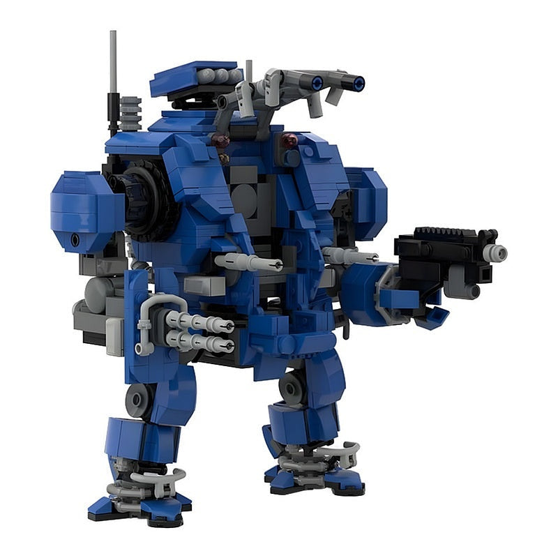 Grimdark Space Soldier Tactical Warsuit MOC Building Kit - 2