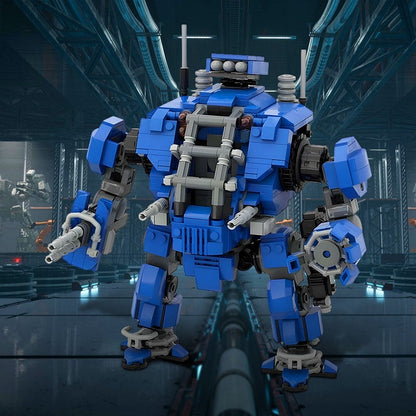 Grimdark Space Soldier Tactical Warsuit MOC Building Kit - 5