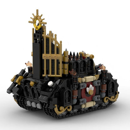 Grimdark Tank Artillery Missile Vehicle MOC Building Kit - 3
