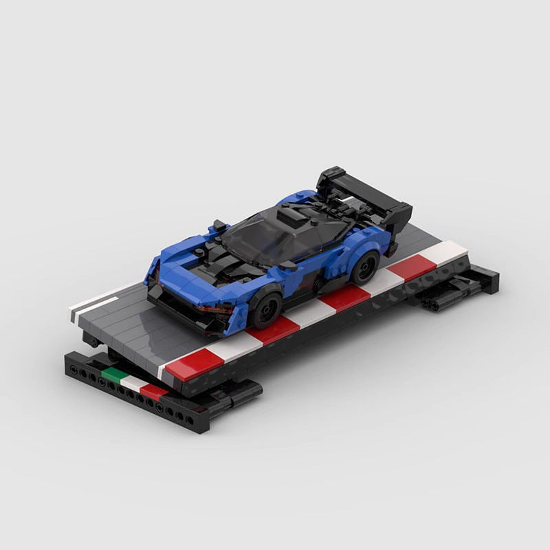 GT Racing Track MOC Building Kit | Motorsport Circuit Display Model - 3