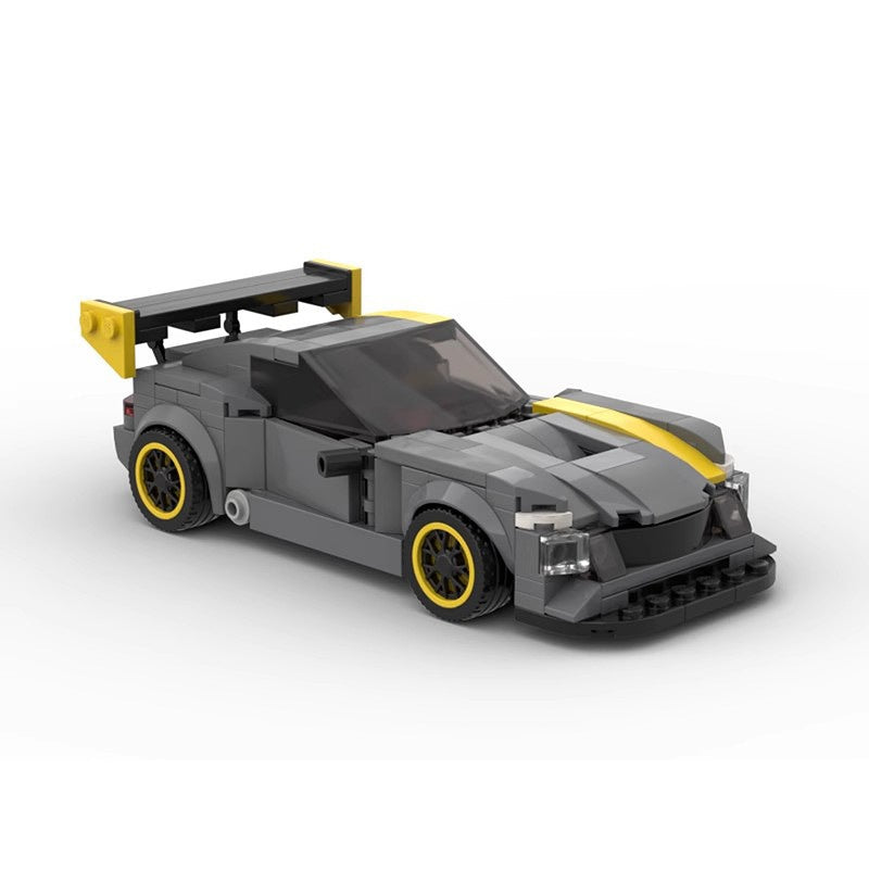 GT3 Style 8-Wide Racing Car Building Kit | LEGO-Compatible MOC - 3