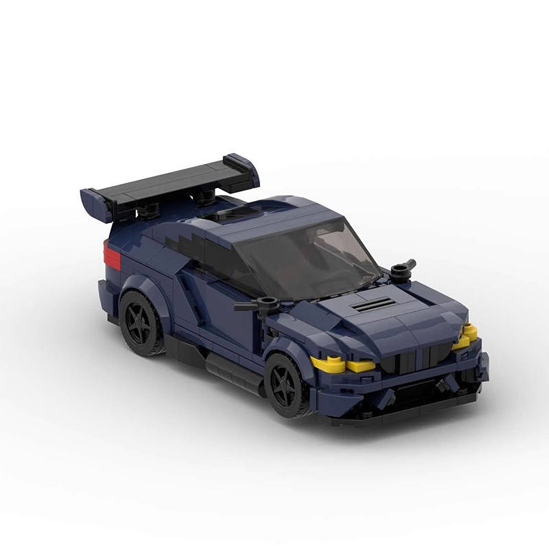 GTS Style Track Racing Sports Car Building Kit | LEGO-Compatible MOC - 3