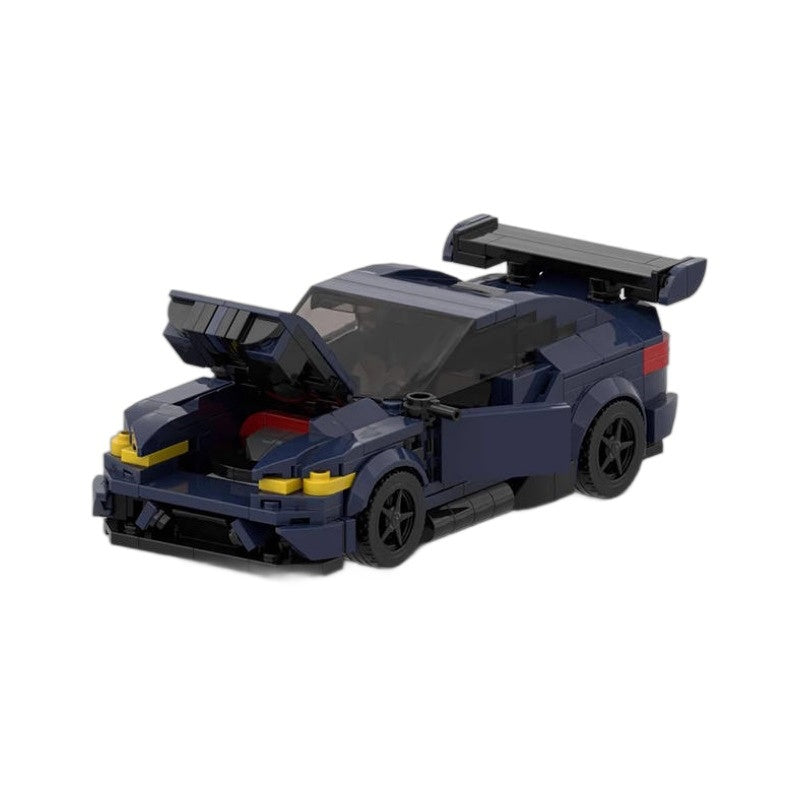 GTS Style Track Racing Sports Car Building Kit | LEGO-Compatible MOC - 5