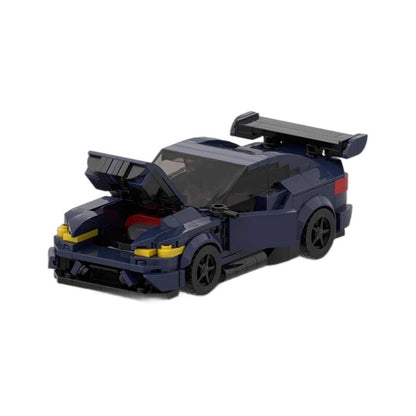GTS Style Track Racing Sports Car Building Kit | LEGO-Compatible MOC - 5