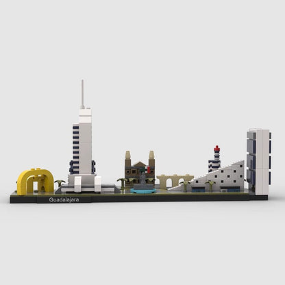Guadalajara Skyline MOC Building Kit | City Architecture Model - 5