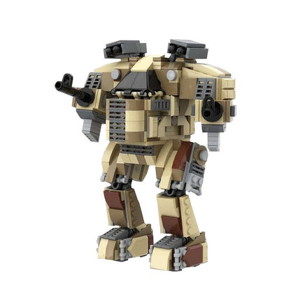 Guardian 5-DS Desert Mech MOC Building Kit | Futuristic Robot Model - 1