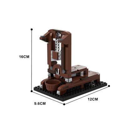 Guillotine MOC Building Kit | Historical Mechanical Display Model - 3