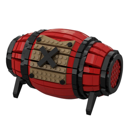 Gunpowder Barrel Building Kit | LEGO-Compatible MOC - 4