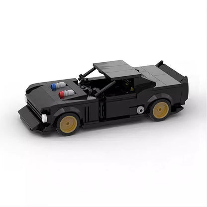 Gymkhana Drift Muscle Car Building Kit | Compatible MOC - 1