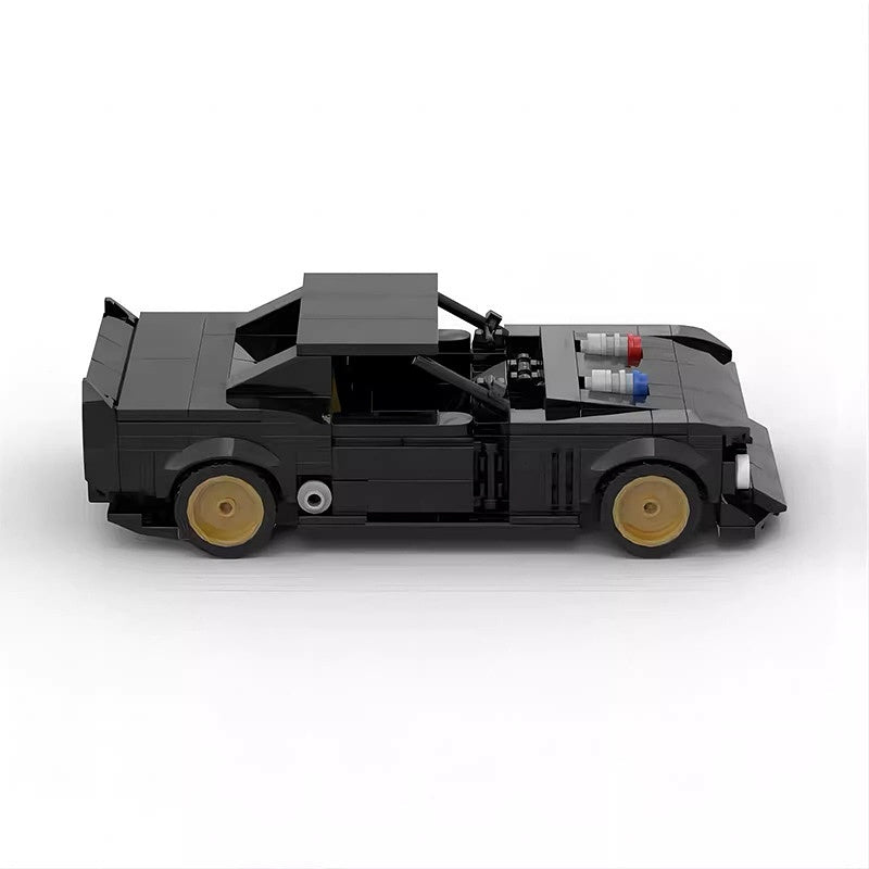 Gymkhana Drift Muscle Car Building Kit | Compatible MOC - 3