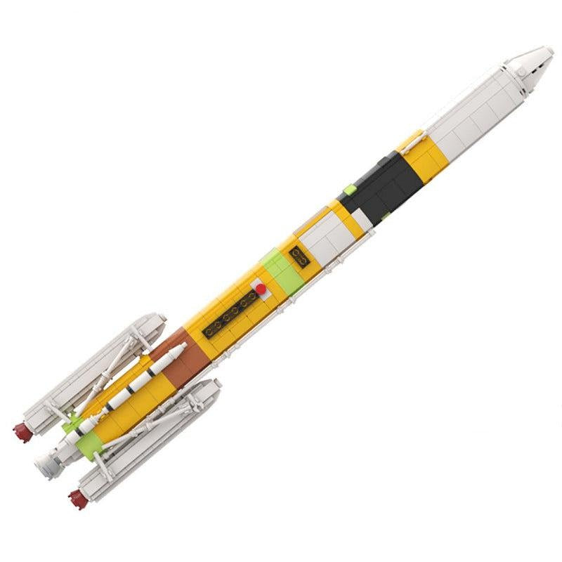 H-IIA Super Rocket MOC Building Kit | 1:110 Scale Space Launch Model - 1