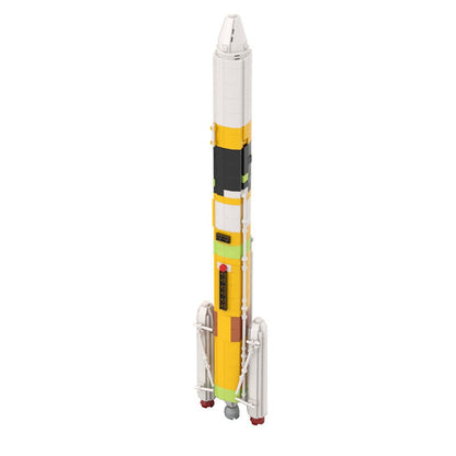 H-IIA Super Rocket MOC Building Kit | 1:110 Scale Space Launch Model - 3