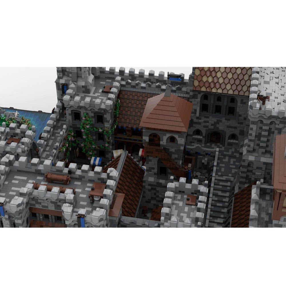 H08 Owl Tower Building Kit | Modular Medieval Castle | LEGO-Compatible MOC - 3