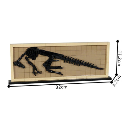 Hadrosaur Fossil Building Kit | Compatible MOC - 5