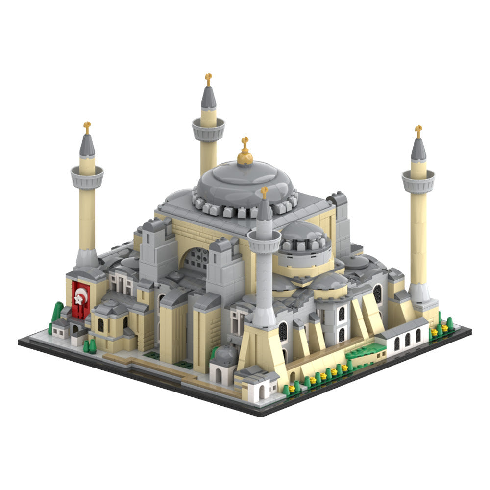 Hagia Sophia Grand Mosque Building Kit | LEGO-Compatible MOC - 1