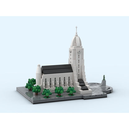 Hallgrímskirkja Reykjavík Church Architecture MOC Building Kit - 2