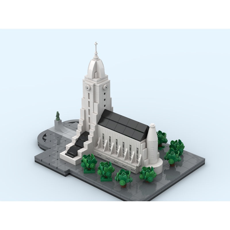 Hallgrímskirkja Reykjavík Church Architecture MOC Building Kit - 4