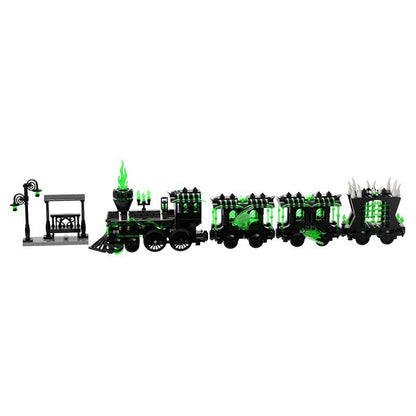 Halloween Ghost Train MOC Building Kit | Haunted Fantasy Locomotive - 11