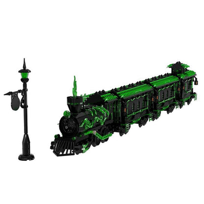 Halloween Ghost Train MOC Building Kit | Haunted Fantasy Locomotive - 4