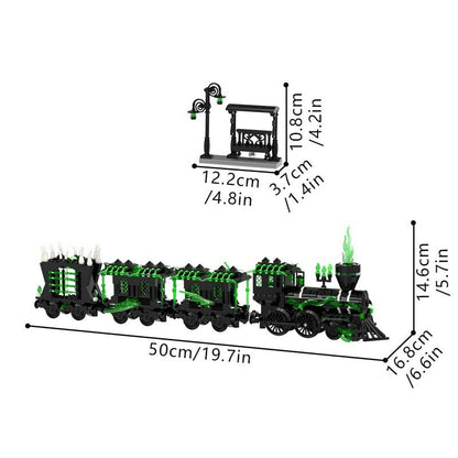 Halloween Ghost Train MOC Building Kit | Haunted Fantasy Locomotive - 7