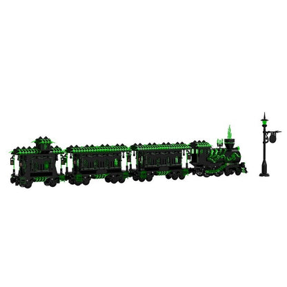 Halloween Ghost Train MOC Building Kit | Haunted Fantasy Locomotive - 8
