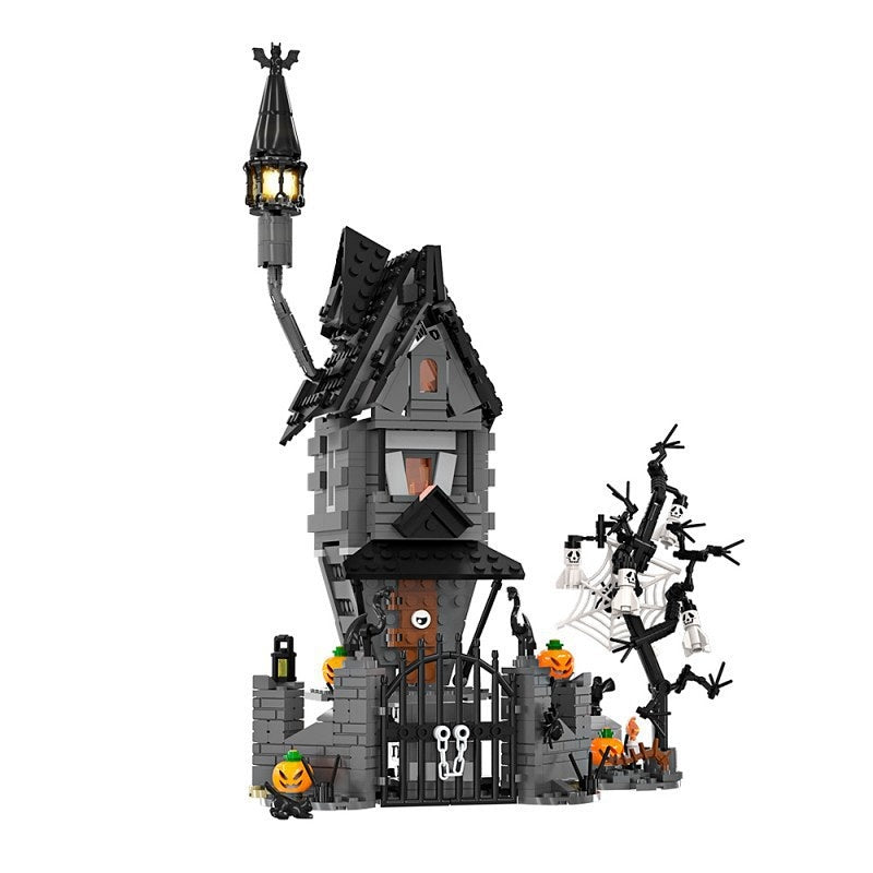 Halloween Haunted Cottage MOC Building Kit | Spooky Holiday House - 4