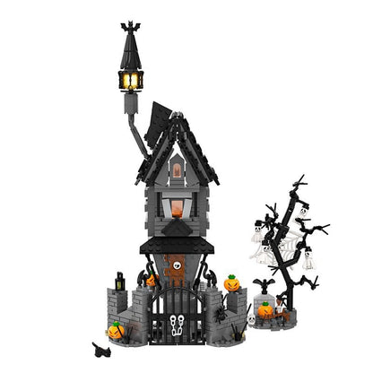 Halloween Haunted Cottage MOC Building Kit | Spooky Holiday House - 5
