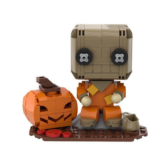 Halloween Trick Or Treat MOC Building Kit | Spooky Display Scene - 1