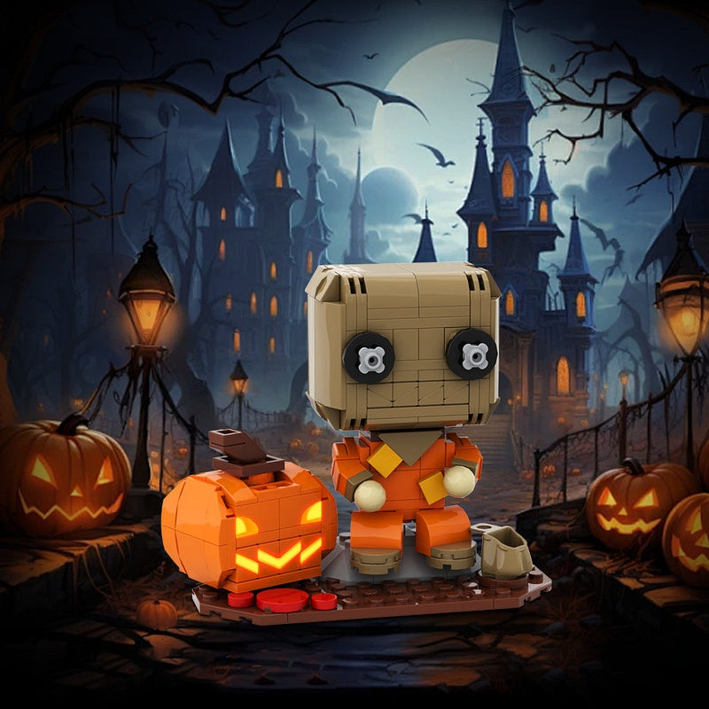 Halloween Trick Or Treat MOC Building Kit | Spooky Display Scene - 2