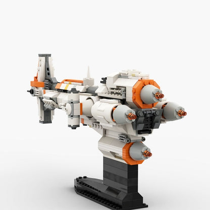 Hammerhead Space Corvette MOC Capital Ship Building Kit - 5