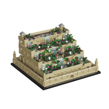 Hanging Gardens of Babylon Building Kit | LEGO-Compatible MOC - 1