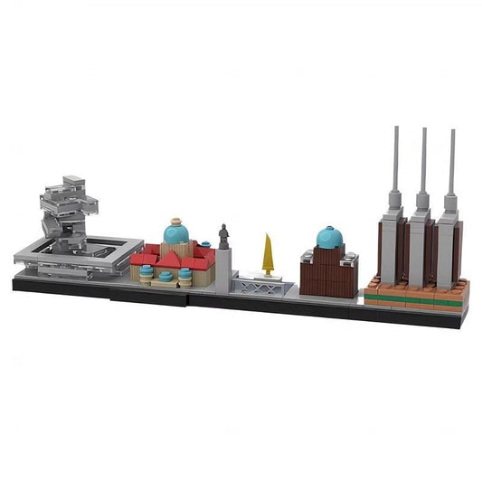 Hannover Skyline MOC Architecture Building Kit - 1