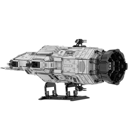 Hard Sci-Fi Corvette Deep Space Martian Gunship Building Kit | LEGO-Compatible MOC - 3