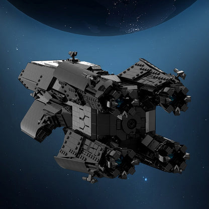 Hard Sci-Fi Free Navy Capital Ship Building Kit | LEGO-Compatible MOC - 1
