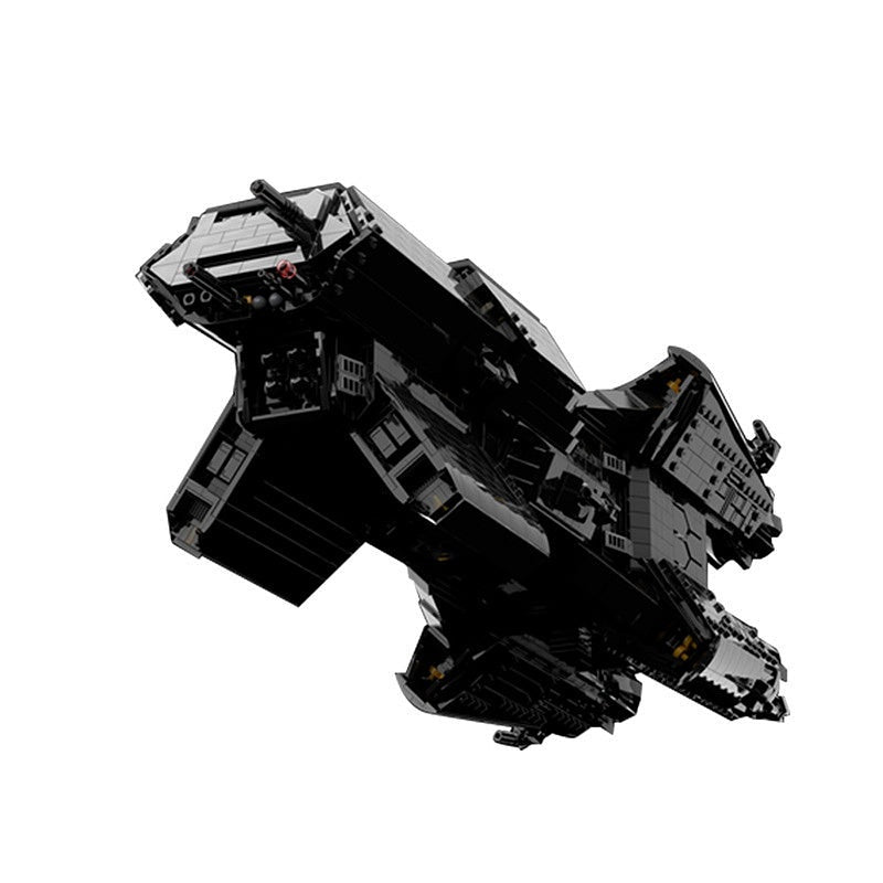 Hard Sci-Fi Free Navy Capital Ship MOC Spaceship Building Kit - 5