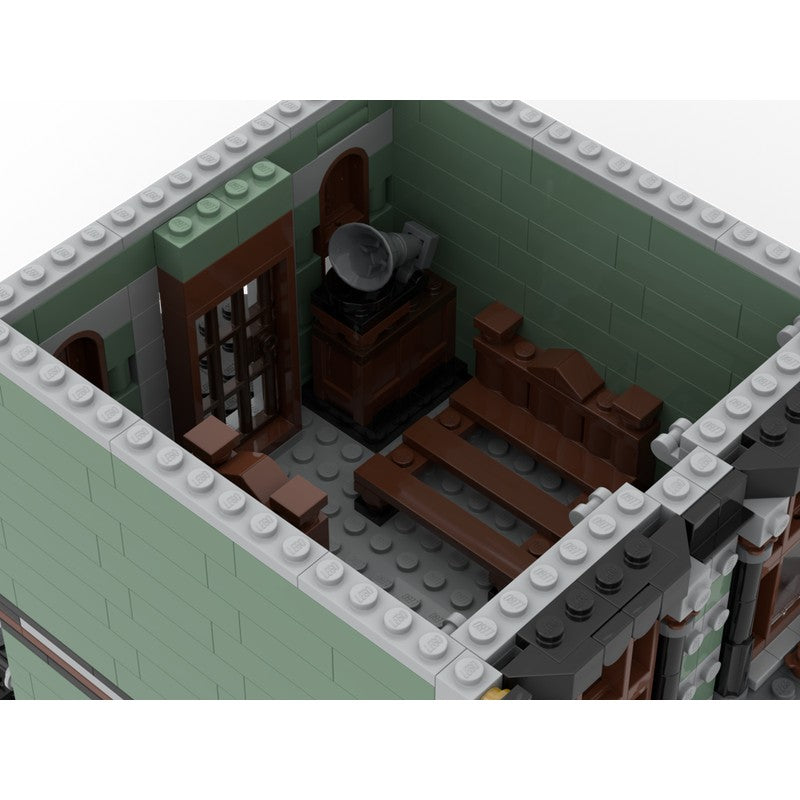 Haunted House Building Kit | LEGO-Compatible MOC - 2