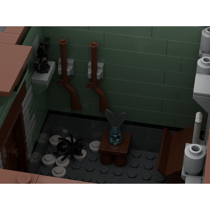 Haunted House Building Kit | LEGO-Compatible MOC - 3