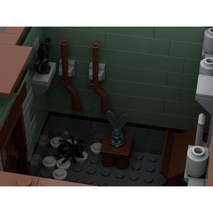 Haunted House Building Kit | LEGO-Compatible MOC - 3