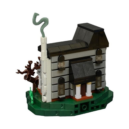 Haunted House MOC Building Kit | Halloween Horror Architecture Model - 2