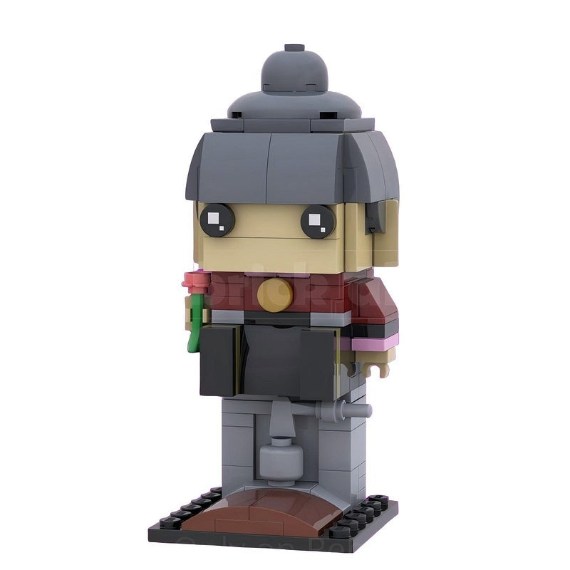 Haunted Manor Ghost Character BrickHeadz Building Kit | LEGO-Compatible MOC - 14
