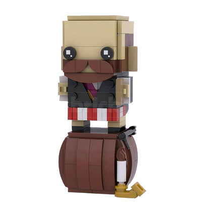 Haunted Manor Ghost Character BrickHeadz Building Kit | LEGO-Compatible MOC - 29