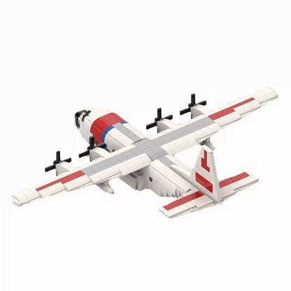 HC-130 Aerial Refueling Transport Aircraft MOC Building Kit - 5
