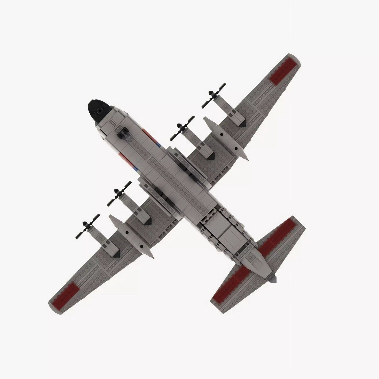 HC-130 Hercules USCG Building Kit | Mini-Scale | LEGO-Compatible MOC - 3