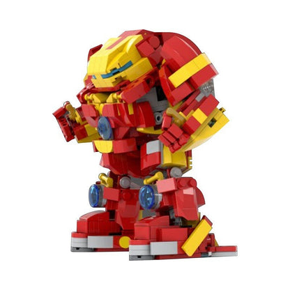 Heavy Armor Superhero Mecha MOC Building Kit | Armored Robot Model - 1